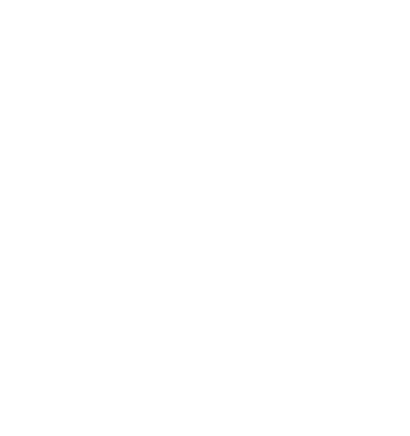 A large, bold, white capital letter "R" stands on a plain white background, evoking the crisp simplicity of a Playground Page.
